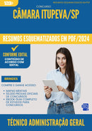 Resumos Esquematizados para Concurso Tecnico Administracao Geral Camara da Prefeitura Itupeva Sp 2025 - Conteúdo de Acordo com Edital