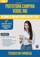 Resumos Esquematizados para Concurso Tecnico Em Farmacia da Prefeitura Campina Verde Mg 2025 - Conteúdo de Acordo com Edital
