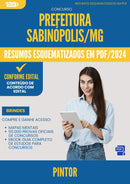 Resumos Esquematizados para Concurso Pintor da Prefeitura Sabinopolis Mg 2025 - Conteúdo de Acordo com Edital