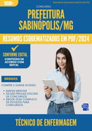 Resumos Esquematizados para Concurso Tecnico De Enfermagem da Prefeitura Sabinopolis Mg 2025 - Conteúdo de Acordo com Edital