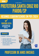 Resumos Esquematizados para Concurso Professor De Anos Iniciais Santa da Prefeitura Cruz Rio Pardo Sp 2025 - Conteúdo de Acordo com Edital