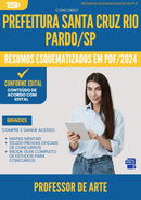 Resumos Esquematizados para Concurso Professor De Arte Santa da Prefeitura Cruz Rio Pardo Sp 2025 - Conteúdo de Acordo com Edital