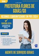 Resumos Esquematizados para Concurso Agente De Servicos Gerais da Prefeitura Flores De Goias Go 2025 - Conteúdo de Acordo com Edital