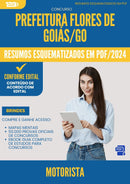 Resumos Esquematizados para Concurso Motorista da Prefeitura Flores De Goias Go 2025 - Conteúdo de Acordo com Edital