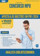 Apostila de Questões para Concurso Analista Biblioteconomia Mpu 2025 - Mais de 1.500 Questões