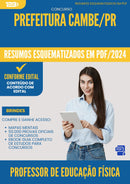 Resumos Esquematizados para Concurso Professor De Educacao Fisica da Prefeitura Cambe Pr 2025 - Conteúdo de Acordo com Edital