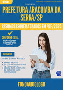 Resumos Esquematizados para Concurso Fonoaudiologo da Prefeitura Aracoiaba Da Serra Sp 2025 - Conteúdo de Acordo com Edital