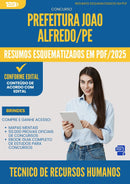 Resumos Esquematizados para Concurso Tecnico De Recursos Humanos da Prefeitura Joao Alfredo Pe 2025 - Conteúdo de Acordo com Edital