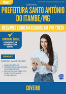 Resumos Esquematizados para Concurso Coveiro Santo Antonio Do da Prefeitura Itambe Mg 2025 - Conteúdo de Acordo com Edital