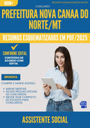 Resumos Esquematizados para Concurso Assistente Social Nova da Prefeitura Canaa Do Norte Mt 2025 - Conteúdo de Acordo com Edital