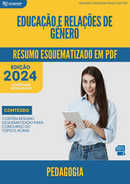Resumo Esquematizado de Pedagogia Sobre Educação E Relações De Gênero para Concursos | loja123shop