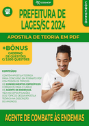 Apostila Teórica de Conhecimentos Específicos para Concurso de Agente de Combate às Endemias da Prefeitura de Lages/SC 2024 | loja123shop