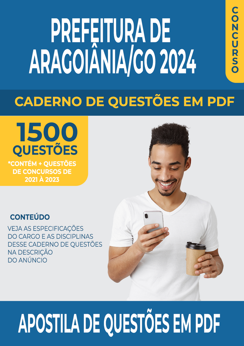 Apostila de Questões para Concurso da Prefeitura de Aragoiânia/GO 2024 para Fonoaudiólogo - Mais de 1.500 Questões Gabaritadas | loja123shop