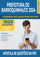 Apostila de Questões para Concurso da Prefeitura de Barroquinha/CE 2024 para Nutricionista - Mais de 1.500 Questões Gabaritadas | loja123shop
