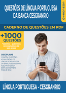 Apostila de Questões de Língua Portuguesa da Banca Cesgranrio - 1000 Questões Gabaritadas | loja123shop