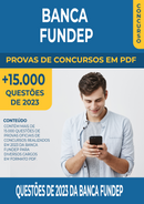 Pacote de Provas de 2023 da Banca Fundep contendo mais de 15.000 Questões Gabaritadas | loja123shop