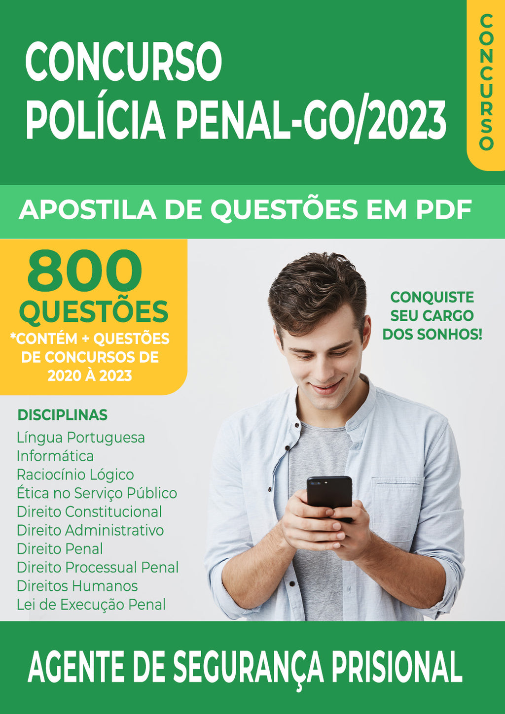 Concurso Policia Penal GO - Direito Penal 