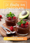 Ebook 50 Receitas com Chocolate Rápidas e Fáceis | loja123shop