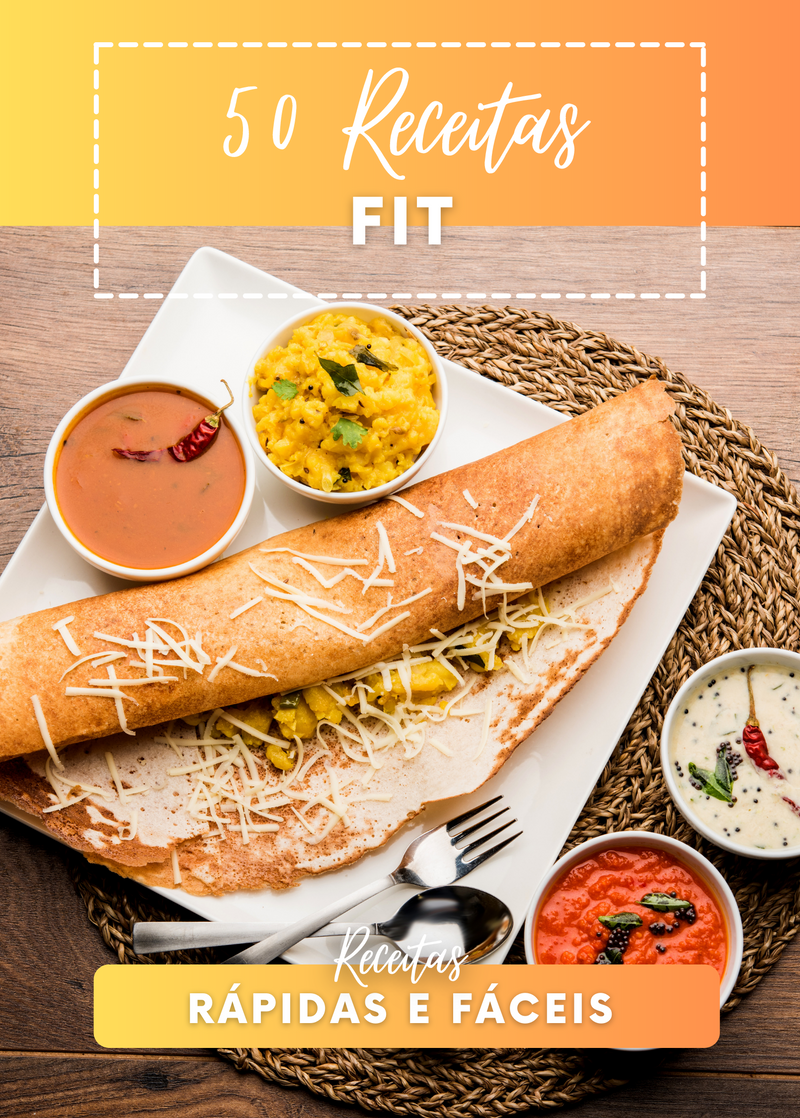 Ebook 50 Receitas Fit Rápidas e Fáceis | loja123shop