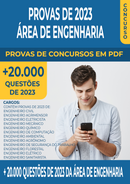 Pacote de Provas de Concursos de 2023 da Área de Engenharia contendo mais de 20.000 Questões Gabaritadas | loja123shop