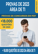 Pacote de Provas de Concursos de 2023 da Área de Tecnologia da Informação contendo mais de 18.000 Questões Gabaritadas | loja123shop