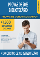Pacote de Provas de Concursos de 2023 para o Cargo de Bibliotecário Gerais contendo mais de 1.500 Questões Gabaritadas | loja123shop