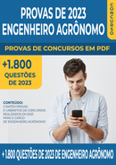 Pacote de Provas de Concursos de 2023 para o Cargo de Engenheiro Agrônomo contendo mais de 1.800 Questões Gabaritadas | loja123shop