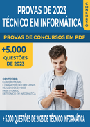 Pacote de Provas de Concursos de 2023 para o Cargo de Técnico em Informática contendo mais de 5.000 Questões Gabaritadas | loja123shop