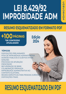 Resumo Esquematizado da Lei 8.429/92 - Lei de Improbidade Administrativa | loja123shop