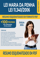 Resumo Esquematizado da Lei Maria da Penha - Lei 11.340/2006 | loja123shop
