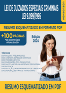 Resumo Esquematizado da Lei de Juizados Especiais Criminais - Lei 9.099/1995 | loja123shop