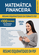 Resumo Esquematizado de Matemática Financeira para Concursos | loja123shop