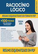 Resumo Esquematizado de Raciocínio Lógico | loja123shop