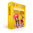 100 Artes de Criativos para Redes Sociais de Festa Junina | loja123shop