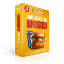 100 Artes de Criativos para Redes Sociais de Hamburgueria | loja123shop