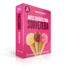 100 Artes de Criativos para Redes Sociais de Sorveteria | loja123shop