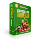 100 Artes de Criativos para Redes Sociais de Supermercados | loja123shop