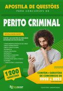 Questões de Concurso de Perito Criminal - Mais de 1.200 Questões Gabaritadas | loja123shop