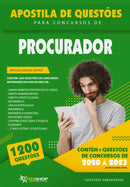 Questões de Concurso de Procurador - Mais de 1.200 Questões Gabaritadas | loja123shop