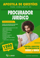 Questões de Concurso de Procurador Jurídico - Mais de 1.200 Questões Gabaritadas | loja123shop