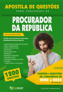 Questões de Concurso de Procurador da República - Mais de 1.200 Questões Gabaritadas | loja123shop