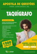 Questões de Concurso de Taquígrafo - Mais de 1.200 Questões Gabaritadas | loja123shop