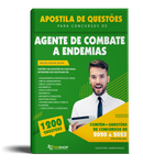 Apostila de Questões para Concursos de Agente de Combate a Endemias - Mais de 1.200 Questões Gabaritadas | loja123shop