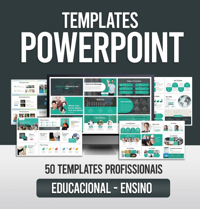 Templates Powerpoint do Segmento de Educação