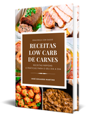 Ebook Receitas Low Carb de Carnes | loja123shop