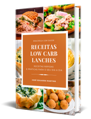 Ebook Receitas Low Carb de Lanches | loja123shop