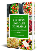 Ebook Receitas Low Carb de Saladas | loja123shop