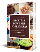 Ebook Receitas Low Carb de Doces Sobremesas | loja123shop