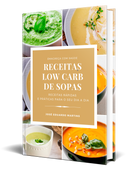 Ebook Receitas Low Carb de Sopas e Cremes | loja123shop