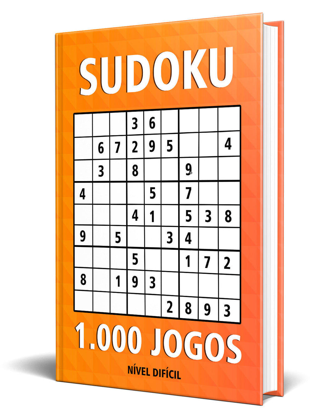 Sudoku: 1.000 Jogos de Nível Difícil